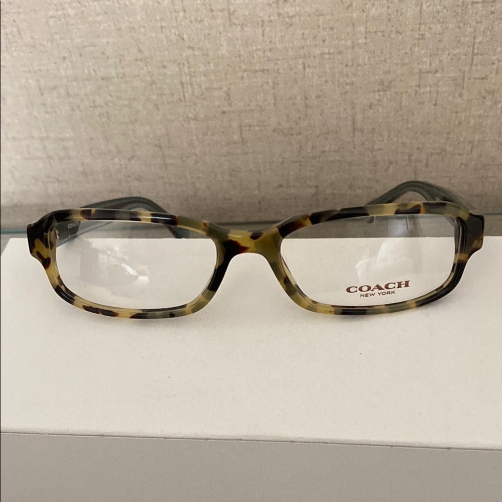 Coach Brown and Tan Glasses with Signature Case - Picture 9 of 9